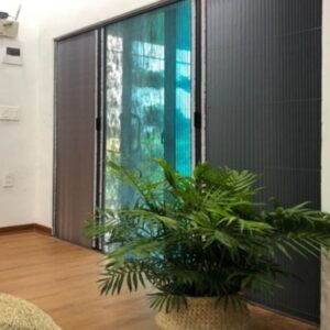 Cửa chống muỗi 2 trong 1 kèm rèm chống nắng